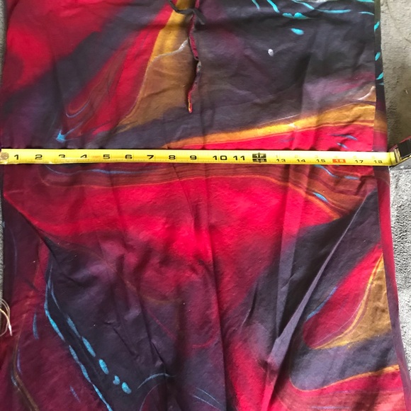 NEW African Ankara Long Mermaid Skirt Waist Tie - Picture 4 of 8